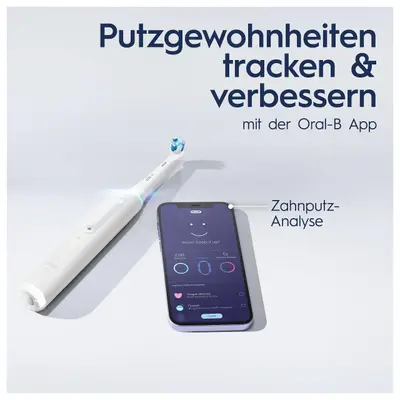 Oral-B iO Series 4 (Type 3794, ALB) - Periuta electrica, senzor presiune, 4 moduri, Li-Ion