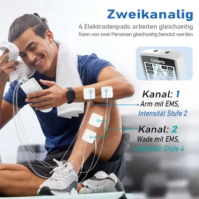 Electrostimulator TENS/EMS GHTENS KTR-2640