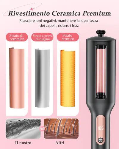 Ondulator waver 4 în 1, 22-38 mm