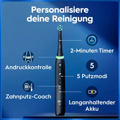Oral-B iO Series 2 (Type 3794, ALB) - Periuta electrica, senzor presiune, 2 moduri, Li-Ion