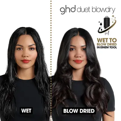ghd Perie cu aer cald premium Duet Blowdry
