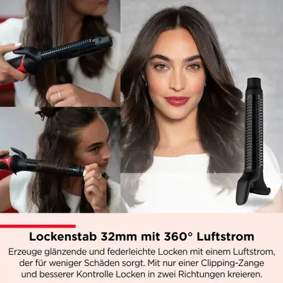 Perie cu aer cald Revlon RVDR5370E1, 5-in-1