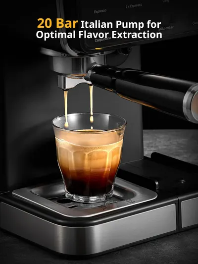 Espressor automat Yabano 20 bar, spumare lapte