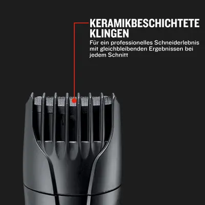 Trimmer barbă Remington MB320C, lame ceramice