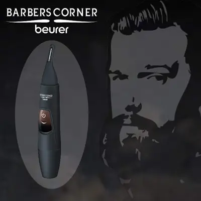 Beurer HR 2000 Barbers Corner - Trimmer de precizie (nas/urechi/sprancene, IPX4)