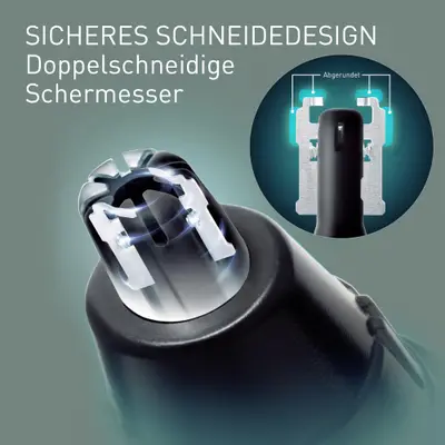 Panasonic ER-GN30-K503 Nass/Trocken Nasen- und Ohrhaart — Panasonic ER-GN30 - Trimmer nas/