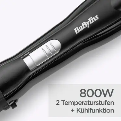 Perie cu aer cald BaByliss AS82E, 800W