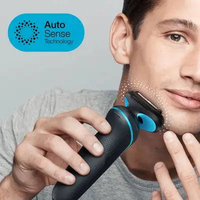 Braun Series 5 51-M4500cs - Aparat de ras (Wet&Dry, AutoSense, EasyClean, cu stand)