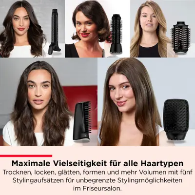 Perie cu aer cald Revlon RVDR5370E1, 5-in-1